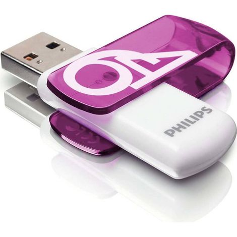 Clé USB 2.0 Philips Selgros111 64 Go - rapide et spacieuse (1/5)