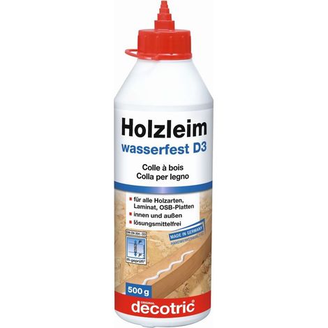 Decotric decocoll Holzleim D3 wasserfest 500 g