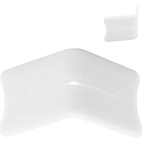 Support photo de bureau en acrylique blanc en forme de V pour 25-26 photos Fujifilm (1/4)