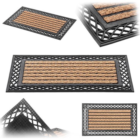 Paillasson Tapis de Chaussure d'Entrée Universel 45X75Cm Décoratif