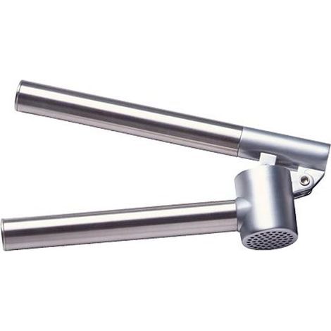 0741414125049 Koncis Garlic Press, Stainless Steel, Silver, 16 x 5 x 3 cm