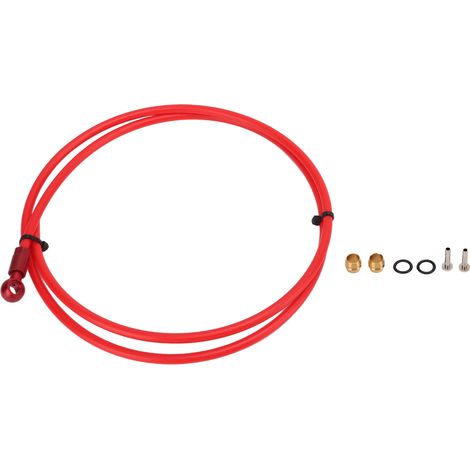 Kit de câble hydraulique pour freins à disque MEROCA 1m, avec olives et inserts pour connecteurs, compatible accessoires VTT XTR (1/5)