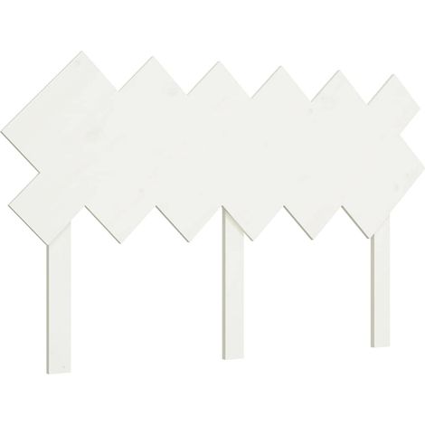 Maison Exclusive - Cabecero de cama madera maciza de pino blanco (1/5)