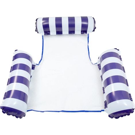 Hamacs et chaises longues aquatiques, matelas de natation gonflables, jouets pour fêtes à la piscine