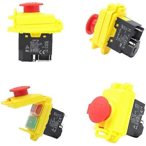 Langlebiger elektromagnetischer Schalter KJD17B Taster für Industrieanlagen, Ausgabe 0618