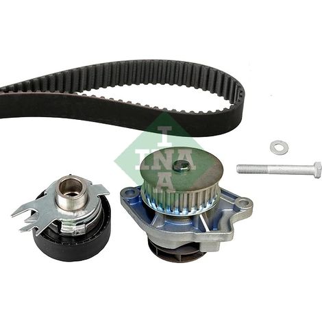Pompe à eau + kit de courroie crantée INA 530 0199 30 SEAT 030109119AB