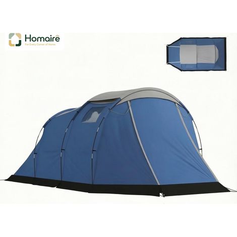 Meuble de rangement bleu en tissu, plastique, polyester 460 x 260 x 190 cm HOMAIRE (1/5)