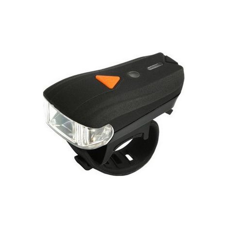 Lampe de poche rechargeable USB pour vélo de montagne, route, vélo de route, vélo de banlieue, lampe de poche de vélo super vélo 180 degrés pour homme et femme (Noir) (1/5)