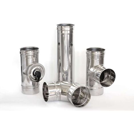 Allacciamento Inox D80 Mono