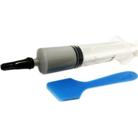 Pasta Termica 8g Termoconduttiva Per CPU GPU Processore PC e Silicone di Raffreddamento Dissipatore Per LED Cob Forma Siringa (1/3)