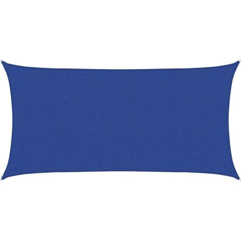 Maison Exclusive - Sonnensegel 160 g/m² Rechteckig Blau 2,5x5 m H