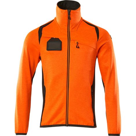 Mascot Fleecepullover mit Reißverschluss 19403 Gr. XL hi-vis orange/dunkelanthrazit