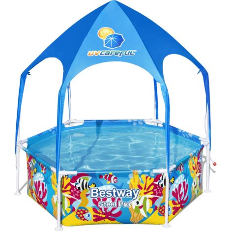 Piscina fuori terra in acciaio pro rotonda - 183x51 (1/10)