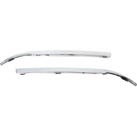 Profilo decorativo per fendinebbia, compatibile con berline di lusso, materiale ABS resistente, cromato (1/2)