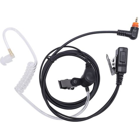 Écouteur radio à 2 voies avec micro-fil de surveillance sans fil casque acoustique tube acoustique pour SL1m SL1K SL1600 SL300 SL7500 (1/5)