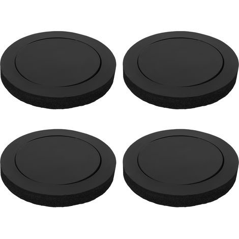 Lot de 4 anneaux d'isolation acoustique en coton pour haut-parleurs de voiture, à fixer sur les garnitures de porte (1/5)