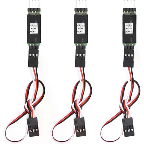 Récepteur lumineux du troisième canal pour voiture télécommandée, interrupteur filaire, accessoires pour voiture télécommandée (1/5)