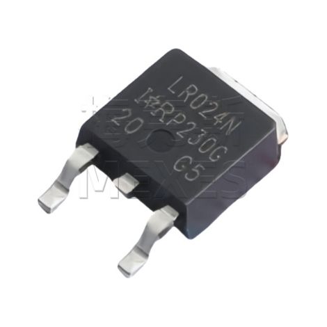 IRLR024NTRPBF, IC chip, TO-252-2 package, bill of materials (5 units).