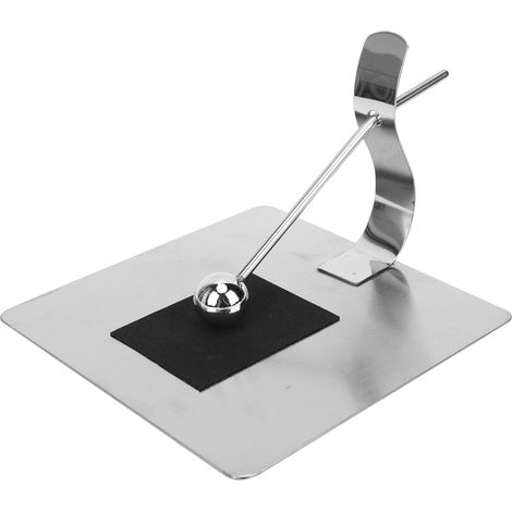 Porte-essuie-tout plat en acier inoxydable avec pince pour cartes de visite - Fournitures de bureau décoratives