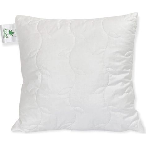Cuscino trapuntato antiallergico antistress 40x40 con cerniera Relax (1/4)