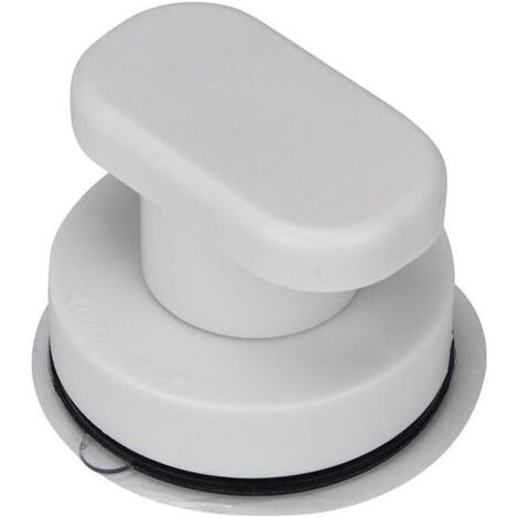 Poignée à ventouse puissante pour verre, miroir, porte, réfrigérateur, tiroir, salle de bain, mur, baignoire, douche, cuisine – accessoire de main courante et bouton de préhension mural (1/4)