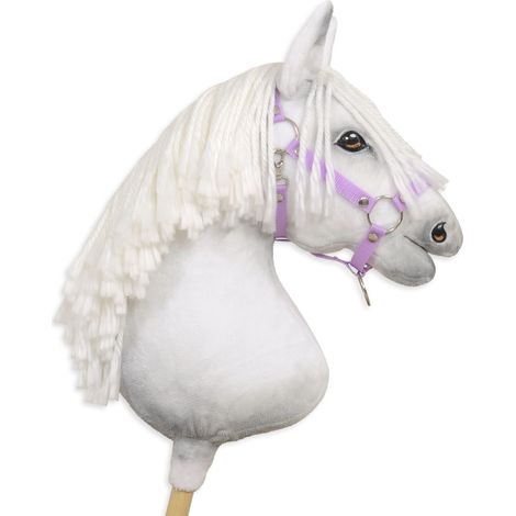 Cavezza regolabile per cavalli Hobby Horse A3 - Viola (1/3)