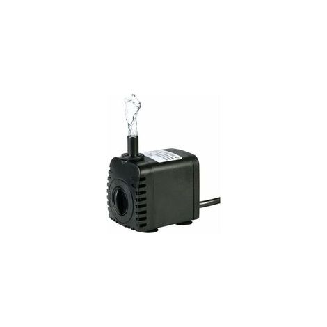 Pompe à eau submersible, 600 l/h, 8 W, ultra silencieuse, avec 4 ventouses, pour fontaines, aquariums, systèmes hydroponiques, avec 2 buses