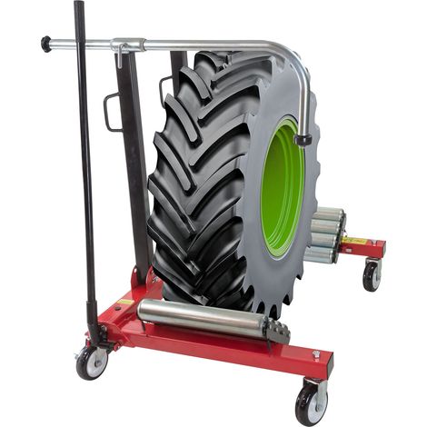 Reifenwechselhilfe Reifenmontierhilfe 1200 kg LKW Traktor Reifenmontagewagen (1/5)