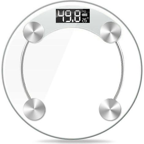Balance électronique rechargeable USB, balance de précision pour la santé à domicile, pèse-personne, balance pour la perte de poids chez l'adulte, appareil précis A (1/5)