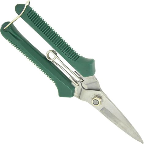 Gartenschere, robuste Blumenschere  Präzisionsschneidewerkzeug mit ergonomischem Griff, rostfreie Gartengeräte für Fadenschneider
