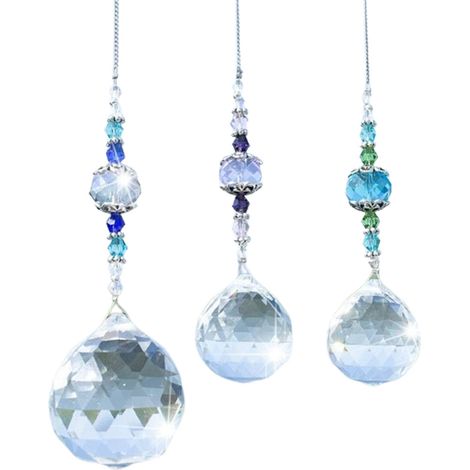 kristall Prismenkugel Regenbogen Maker Sonnenfänger 6 Stück (1/5)