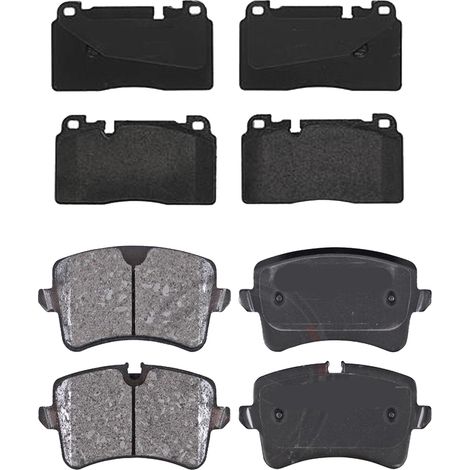 KIT PASTIGLIE FRENO ANTERIORI E POSTERIORI compatibile con RENAULT ESPACE IV (JK0/1) / PASTIGLIE FRENANTI AUTO OEM P 68 032,P 59 044 / SOSTITUZIONE DIRETTA / BASSA POLVERE / SILENZIOSO (1/4)