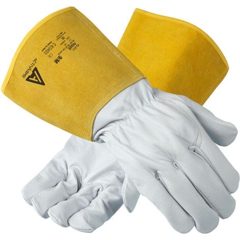 Gants de soudage TIG ActivArmr ANSELL 43-217 - Blanc - 10 (XL)