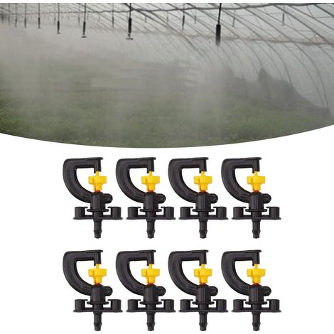 20 Sprühdüsen zu verkaufen, Mikrosprüh-Kühldüsen für Aquakultur, Sprühbefeuchtungs- und Kühlgeräte, Rotations-Mikrosprühgerät Typ G (1/5)