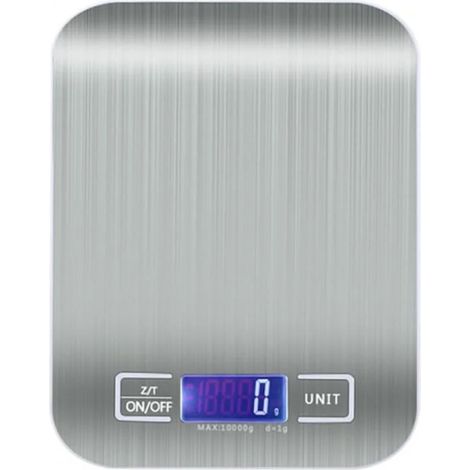 Balance avec calculateur nutritionnel en acier inoxydable