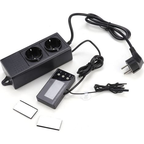 Thermostat numérique pour reptiles, contrôleur de température de synchronisation PID avec écran LCD (1/5)