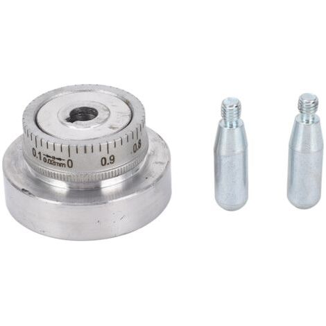 DEESSE SHOP-Volant de Tour, Manivelle en Alliage D'aluminium, échelle 50 Mm 2 Pouces 0 1 Mm, pour Mini Tours 210 8x16, 220x400, 220x600 (1/5)