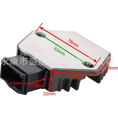 The voltage regulator and rectifier are suitable for CB250, CBR600, 31600-MV4-010, and 31600-MV4-000 models. (1/4)