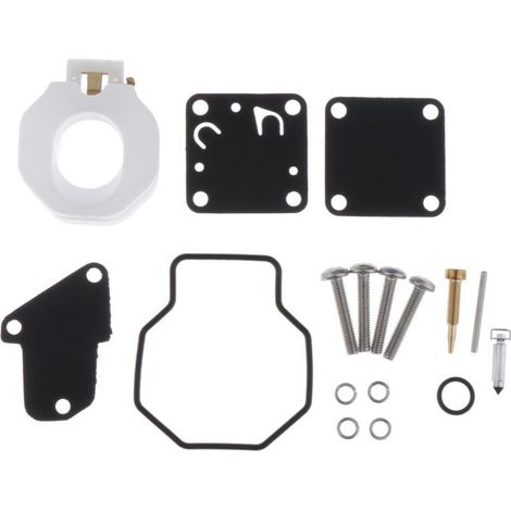 6E0-W0093-0 1 2 3 4 Kit de réparation carb de carburateur pour moteur hors-bord Yamaha 4HP 5HP (1/5)
