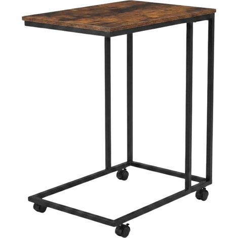 Table d’appoint avec roulettes, montage en option, 35 x 50 x 61 cm (1/5)