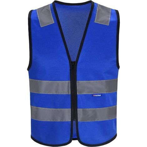 Gilet de Securité Réfléchissant Haute visibilité,Gilet Jaune Réfléchissant,Gilet équitation, Fluo Moto Auto, Rose GILET DE SECURITE (1/4)