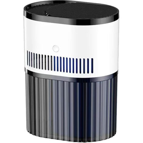 Systèmes d'humidification de bureau avec 3 vitesses, humidificateur grande capacité avec ioniseur à lumière bleue pour bureau et chambre d'enfant (1/4)
