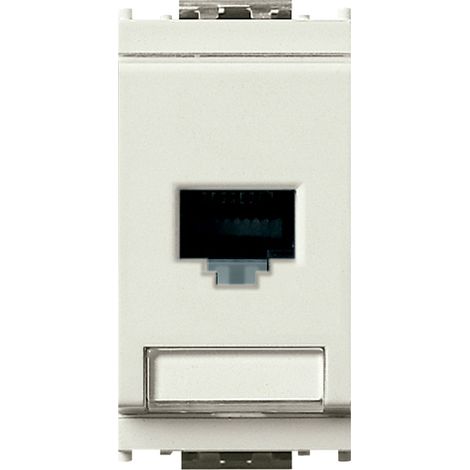 VIMAR - 16359.11.B Presa RJ45 Netsafe Cat5e UTP bianco
