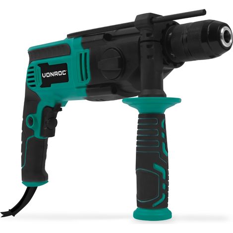VONROC Taladro de impacto 1100W - taladro percutor - 2 velocidades - Incl. tope de profundidad y empuñadura lateral