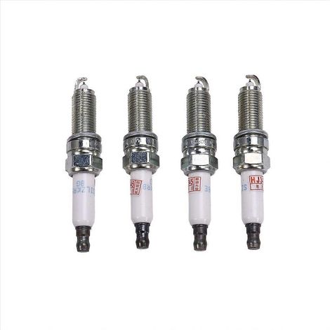 Quatre bougies d'allumage, compatibles avec les moteurs turbocompressés DOHC L4 de 1,6 litre (1591 cm3). (1/5)