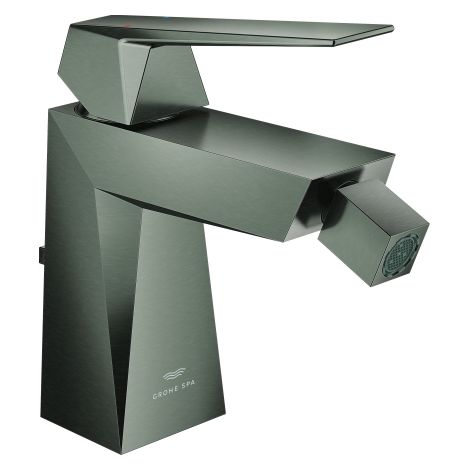 EH-Bidetbatterie Allure Brilliant 24347 hard graphite gebürstet (1/4)