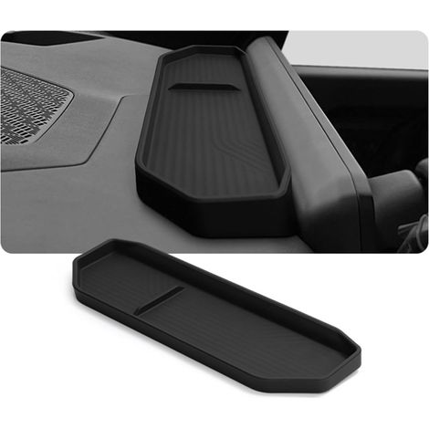 For Kia EV9 Dashboard Tray Organiser Box Storage Compartment Dashboard Console Accessories 2024-2025 Black (1/5)