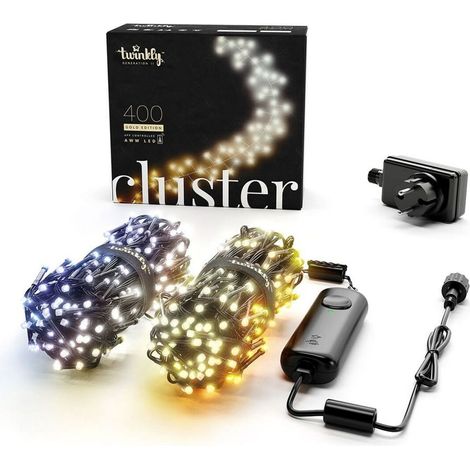 Twinkly CLUSTER Luces de Navidad Smart 400 Led AWW II Generación (1/5)