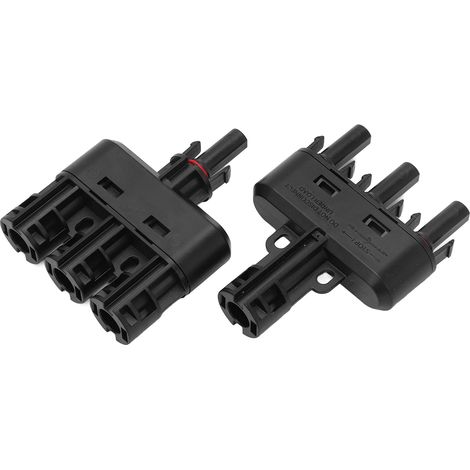 Solar-T-Verbinder 1 auf 3 IP68 wasserdichter Paralleladapter-Splitter für den Außenbereich (1/5)