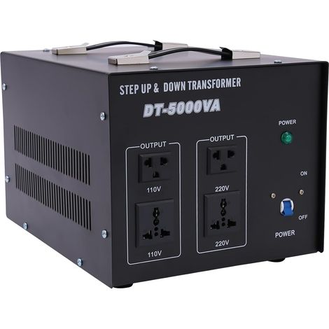 Transformador toroidal convertidor de voltaje, 110V⇄220V, convertidor elevador/reductor.
